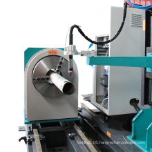 3 axis industry type CNC pipe plasma gas cutting machine thin tube pipe laser cutting machine